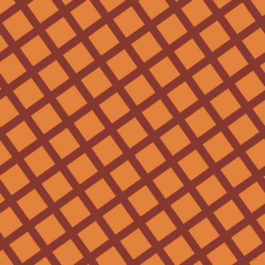 36/126 degree angle diagonal checkered chequered lines, 16 pixel lines width, 45 pixel square size, Crab Apple and Tree Poppy plaid checkered seamless tileable