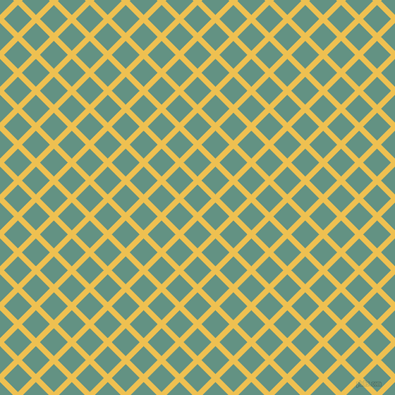 45/135 degree angle diagonal checkered chequered lines, 8 pixel line width, 28 pixel square size, Cream Can and Patina plaid checkered seamless tileable