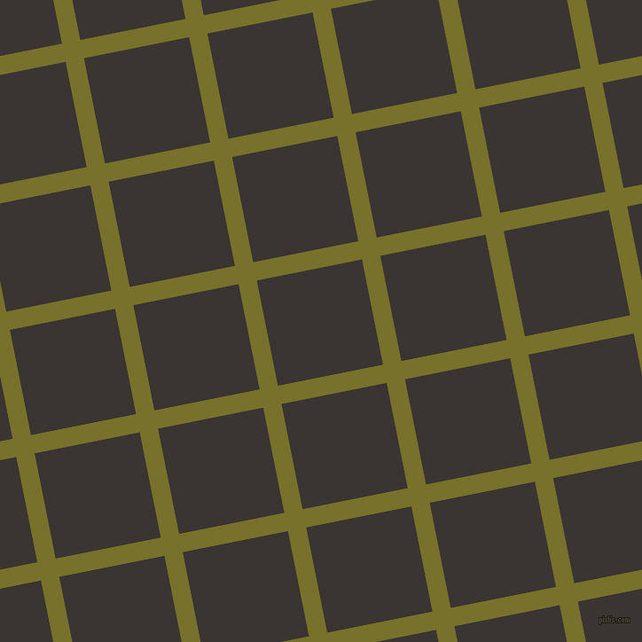 11/101 degree angle diagonal checkered chequered lines, 21 pixel lines width, 121 pixel square size, Crete and Kilamanjaro plaid checkered seamless tileable