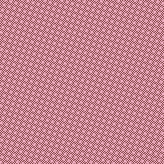 49/139 degree angle diagonal checkered chequered lines, 2 pixel line width, 4 pixel square size, Cupid and Solid Pink plaid checkered seamless tileable