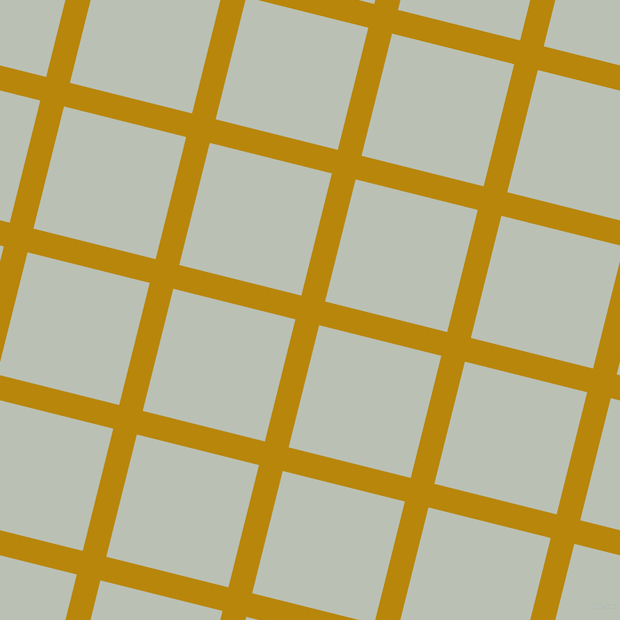 76/166 degree angle diagonal checkered chequered lines, 35 pixel line width, 181 pixel square size, Dark Goldenrod and Pumice plaid checkered seamless tileable