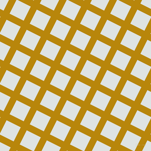 63/153 degree angle diagonal checkered chequered lines, 23 pixel line width, 54 pixel square size, Dark Goldenrod and Zircon plaid checkered seamless tileable