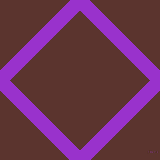 45/135 degree angle diagonal checkered chequered lines, 46 pixel line width, 326 pixel square size, Dark Orchid and Redwood plaid checkered seamless tileable