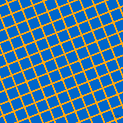 22/112 degree angle diagonal checkered chequered lines, 6 pixel lines width, 34 pixel square size, Dark Tangerine and Navy Blue plaid checkered seamless tileable