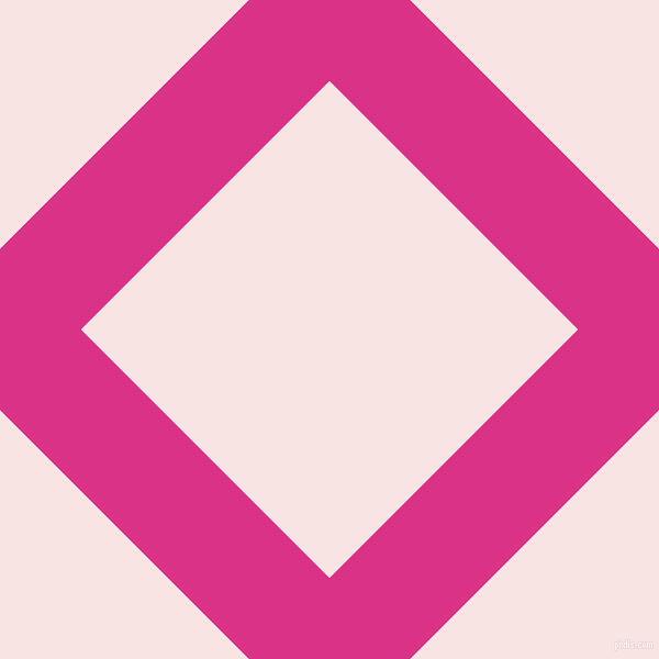 45/135 degree angle diagonal checkered chequered lines, 104 pixel line width, 320 pixel square size, Deep Cerise and Tutu plaid checkered seamless tileable