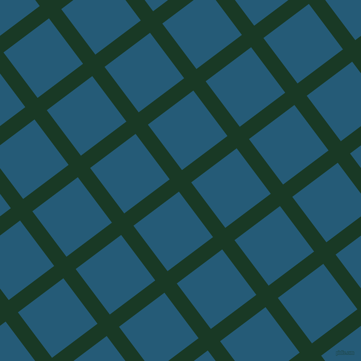 37/127 degree angle diagonal checkered chequered lines, 30 pixel lines width, 111 pixel square size, Deep Fir and Orient plaid checkered seamless tileable