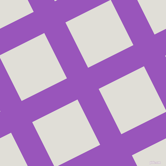 27/117 degree angle diagonal checkered chequered lines, 76 pixel line width, 163 pixel square size, Deep Lilac and Black Haze plaid checkered seamless tileable