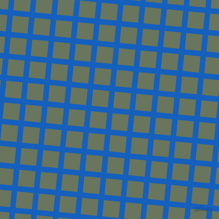 84/174 degree angle diagonal checkered chequered lines, 11 pixel line width, 33 pixel square size, Denim and Willow Grove plaid checkered seamless tileable
