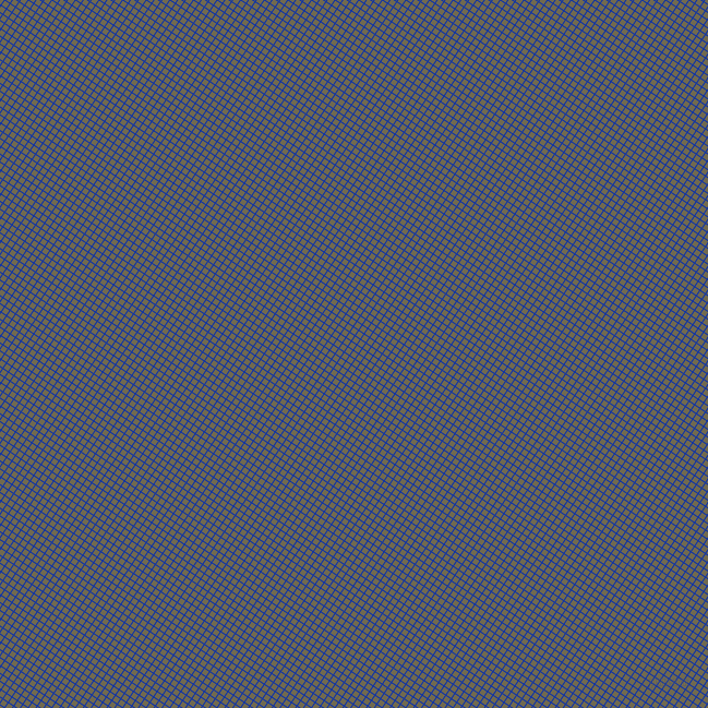 56/146 degree angle diagonal checkered chequered lines, 1 pixel line width, 5 pixel square size, Egyptian Blue and Crocodile plaid checkered seamless tileable