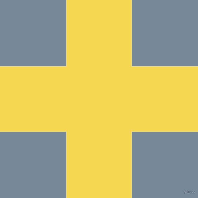 checkered chequered horizontal vertical lines, 210 pixel lines width, 426 pixel square size, Energy Yellow and Light Slate Grey plaid checkered seamless tileable