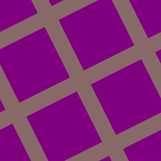 27/117 degree angle diagonal checkered chequered lines, 65 pixel line width, 237 pixel square size, Ferra and Purple plaid checkered seamless tileable