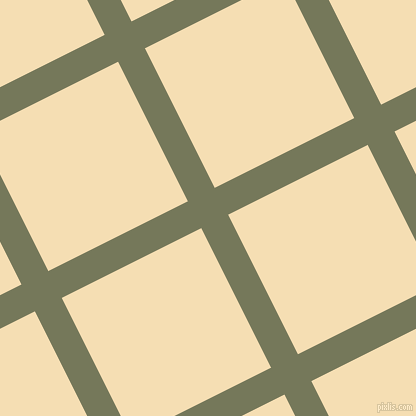 27/117 degree angle diagonal checkered chequered lines, 30 pixel lines width, 156 pixel square size, Finch and Wheat plaid checkered seamless tileable