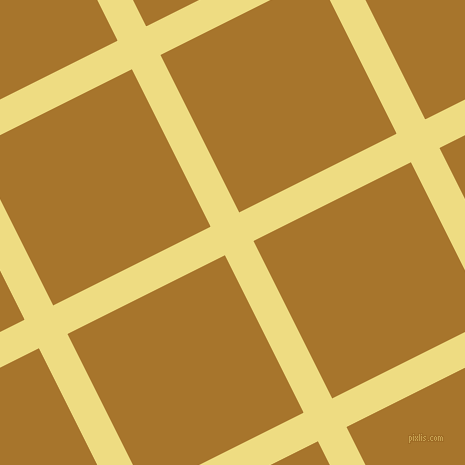 27/117 degree angle diagonal checkered chequered lines, 32 pixel lines width, 176 pixel square size, Flax and Hot Toddy plaid checkered seamless tileable