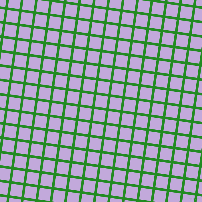 82/172 degree angle diagonal checkered chequered lines, 9 pixel line width, 41 pixel square size, Forest Green and Perfume plaid checkered seamless tileable