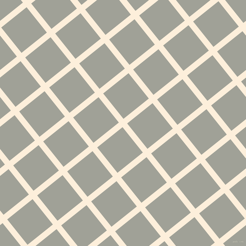 39/129 degree angle diagonal checkered chequered lines, 19 pixel line width, 104 pixel square size, Forget Me Not and Star Dust plaid checkered seamless tileable