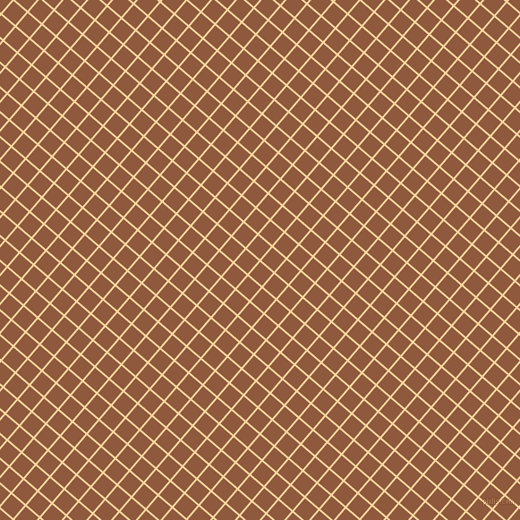 49/139 degree angle diagonal checkered chequered lines, 2 pixel line width, 19 pixel square size, Frangipani and Rope plaid checkered seamless tileable