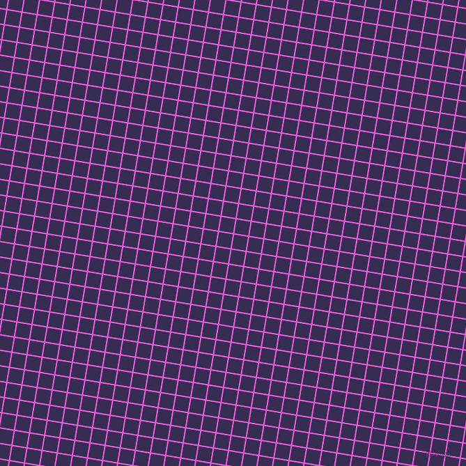 81/171 degree angle diagonal checkered chequered lines, 2 pixel line width, 20 pixel square size, Free Speech Magenta and Cherry Pie plaid checkered seamless tileable