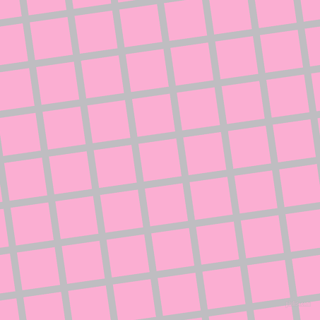 8/98 degree angle diagonal checkered chequered lines, 10 pixel line width, 54 pixel square size, French Grey and Lavender Pink plaid checkered seamless tileable
