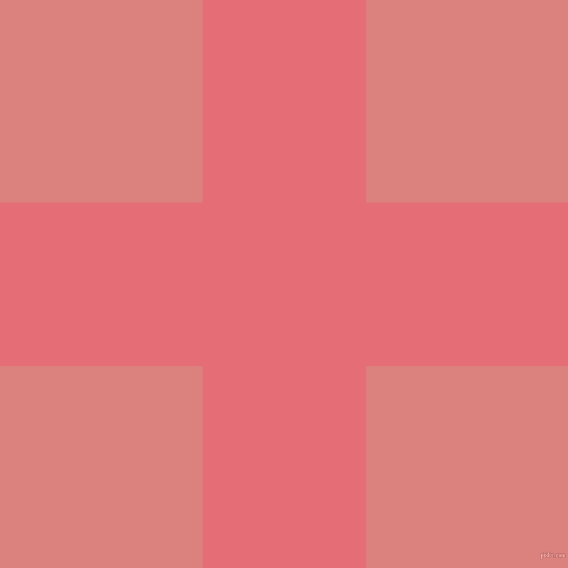 checkered chequered horizontal vertical lines, 232 pixel line width, 573 pixel square size, Froly and Sea Pink plaid checkered seamless tileable