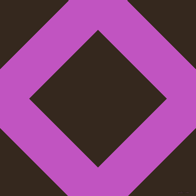 45/135 degree angle diagonal checkered chequered lines, 132 pixel lines width, 311 pixel square size, Fuchsia and Cocoa Brown plaid checkered seamless tileable