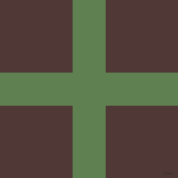checkered chequered horizontal vertical lines, 107 pixel line width, 469 pixel square size, Glade Green and Cocoa Bean plaid checkered seamless tileable