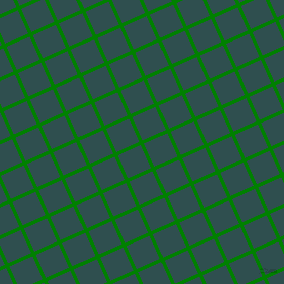 24/114 degree angle diagonal checkered chequered lines, 7 pixel lines width, 50 pixel square size, Green and Dark Slate Grey plaid checkered seamless tileable