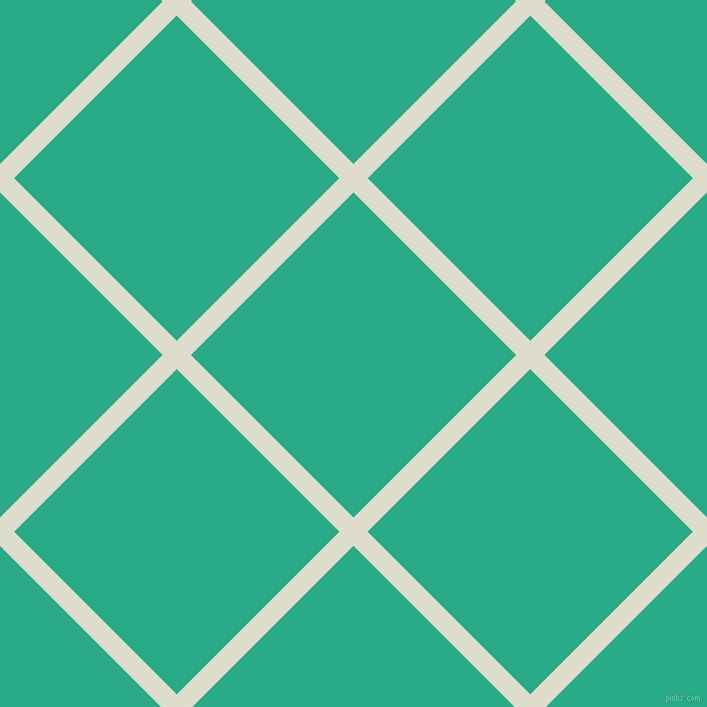 45/135 degree angle diagonal checkered chequered lines, 20 pixel lines width, 230 pixel square size, Green White and Jungle Green plaid checkered seamless tileable