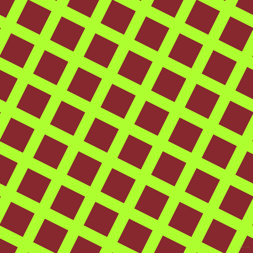 63/153 degree angle diagonal checkered chequered lines, 38 pixel lines width, 87 pixel square size, Green Yellow and Flame Red plaid checkered seamless tileable
