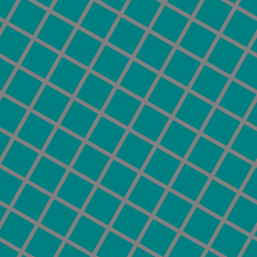 60/150 degree angle diagonal checkered chequered lines, 13 pixel line width, 89 pixel square size, Grey and Teal plaid checkered seamless tileable