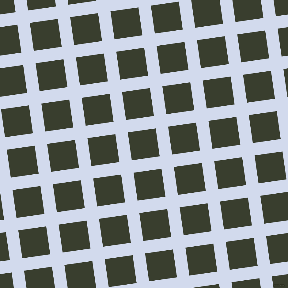 8/98 degree angle diagonal checkered chequered lines, 41 pixel line width, 92 pixel square size, Hawkes Blue and Log Cabin plaid checkered seamless tileable