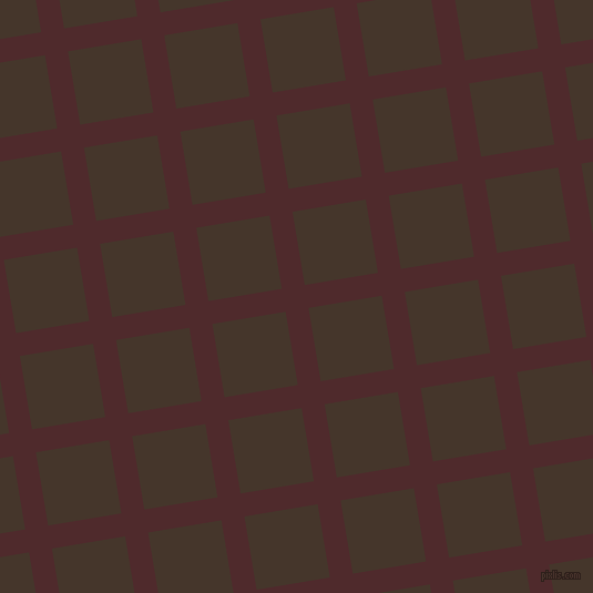 9/99 degree angle diagonal checkered chequered lines, 21 pixel lines width, 67 pixel square size, Heath and Dark Rum plaid checkered seamless tileable