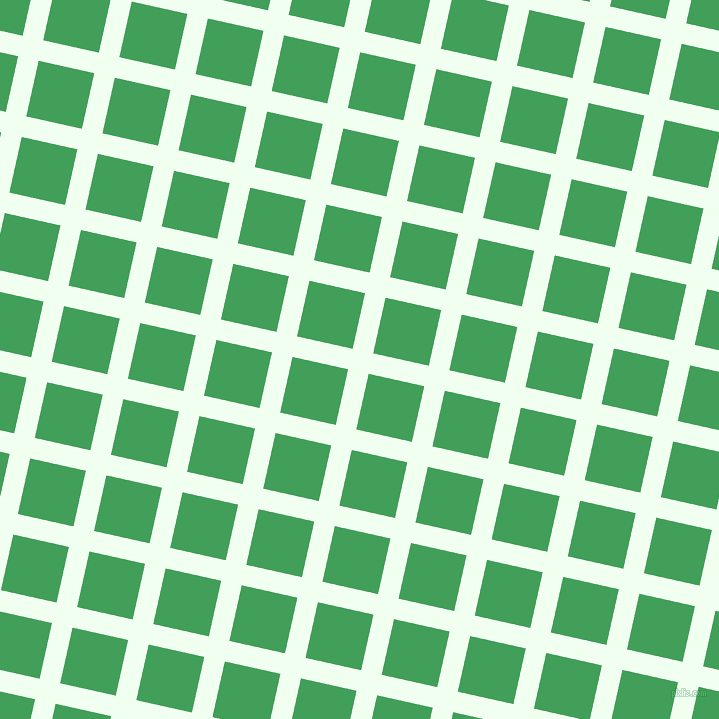 77/167 degree angle diagonal checkered chequered lines, 21 pixel lines width, 57 pixel square size, Honeydew and Chateau Green plaid checkered seamless tileable
