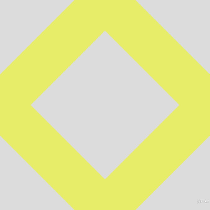 45/135 degree angle diagonal checkered chequered lines, 139 pixel lines width, 338 pixel square size, Honeysuckle and Gainsboro plaid checkered seamless tileable