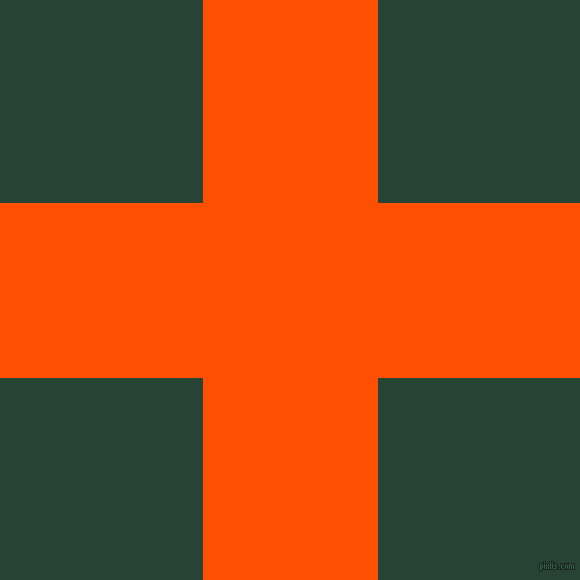 checkered chequered horizontal vertical lines, 175 pixel lines width, 405 pixel square sizeInternational Orange and Everglade plaid checkered seamless tileable
