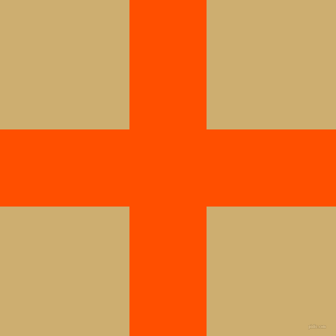 checkered chequered horizontal vertical lines, 156 pixel line width, 524 pixel square size, International Orange and Putty plaid checkered seamless tileable
