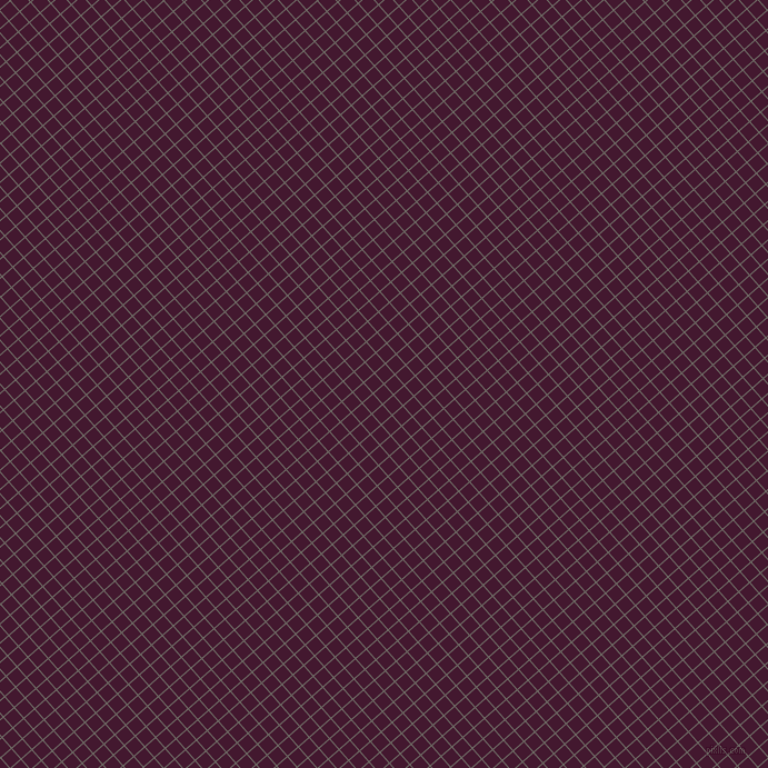 41/131 degree angle diagonal checkered chequered lines, 1 pixel lines width, 12 pixel square size, Ironside Grey and Blackberry plaid checkered seamless tileable