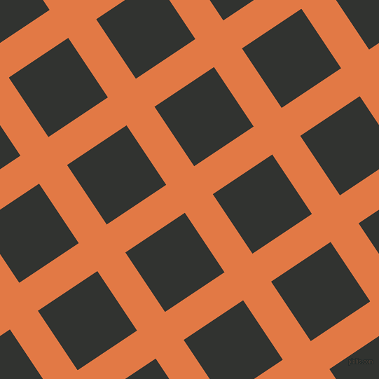 34/124 degree angle diagonal checkered chequered lines, 48 pixel line width, 102 pixel square size, Jaffa and Oil plaid checkered seamless tileable