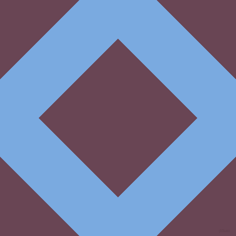 45/135 degree angle diagonal checkered chequered lines, 180 pixel line width, 370 pixel square size, Jordy Blue and Finn plaid checkered seamless tileable