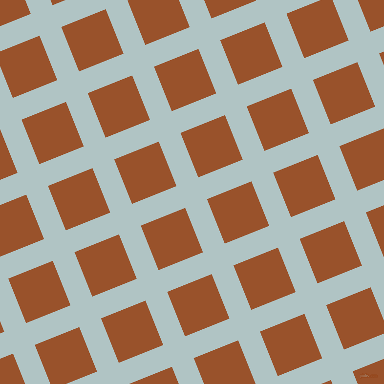22/112 degree angle diagonal checkered chequered lines, 48 pixel lines width, 98 pixel square size, Jungle Mist and Hawaiian Tan plaid checkered seamless tileable