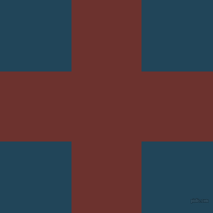 checkered chequered horizontal vertical lines, 142 pixel lines width, 290 pixel square size, Kenyan Copper and Astronaut Blue plaid checkered seamless tileable