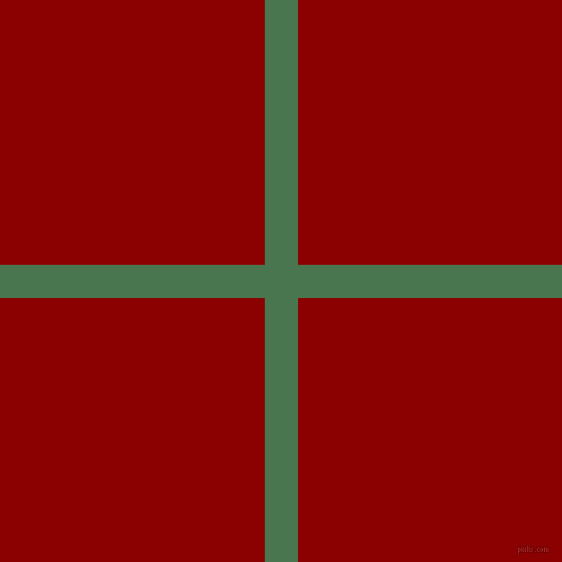 checkered chequered horizontal vertical lines, 37 pixel lines width, 587 pixel square size, Killarney and Dark Red plaid checkered seamless tileable