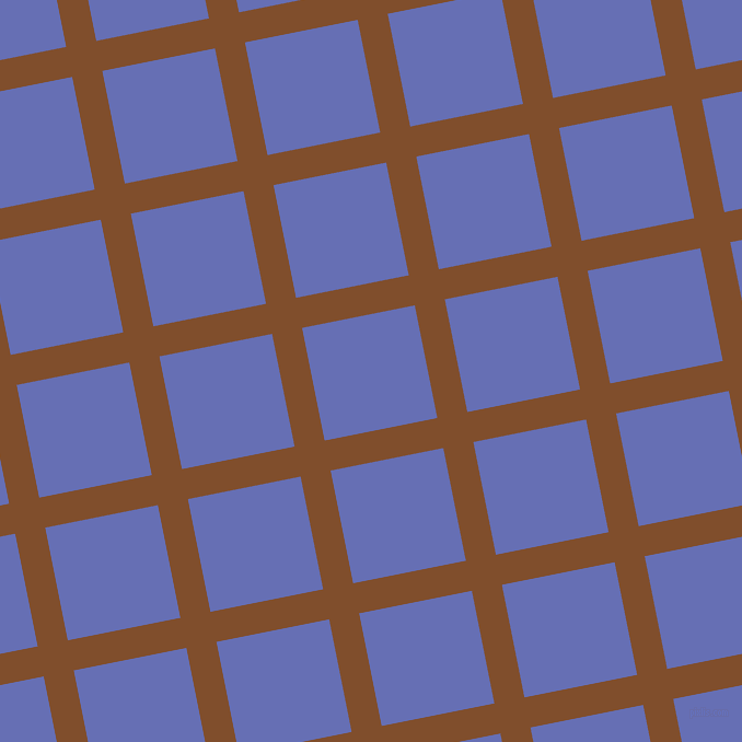 11/101 degree angle diagonal checkered chequered lines, 28 pixel line width, 105 pixel square size, Korma and Chetwode Blue plaid checkered seamless tileable