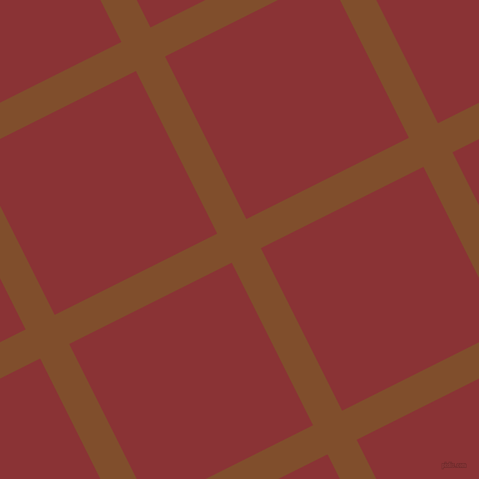 27/117 degree angle diagonal checkered chequered lines, 47 pixel lines width, 263 pixel square size, Korma and Old Brick plaid checkered seamless tileable