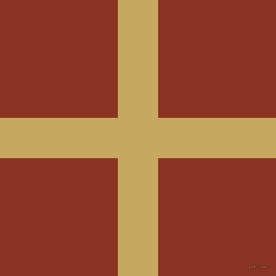 checkered chequered horizontal vertical lines, 79 pixel lines width, 462 pixel square size, Laser and Burnt Umber plaid checkered seamless tileable
