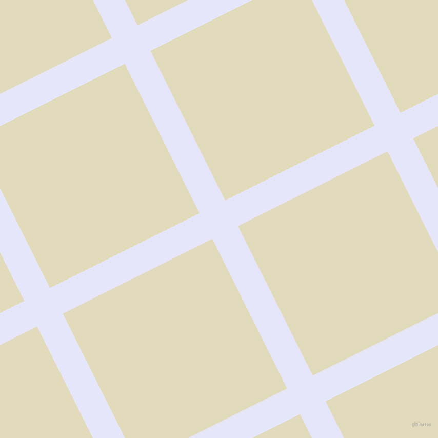 27/117 degree angle diagonal checkered chequered lines, 56 pixel line width, 326 pixel square sizeLavender and Coconut Cream plaid checkered seamless tileable