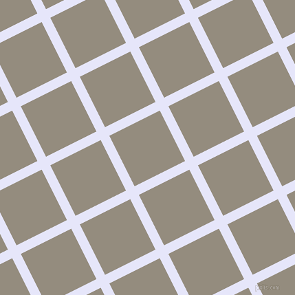 27/117 degree angle diagonal checkered chequered lines, 14 pixel line width, 82 pixel square size, Lavender and Heathered Grey plaid checkered seamless tileable