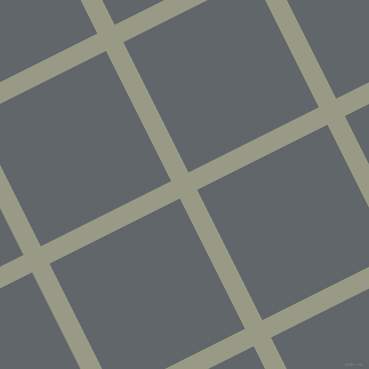 27/117 degree angle diagonal checkered chequered lines, 38 pixel lines width, 285 pixel square size, Lemon Grass and Shuttle Grey plaid checkered seamless tileable