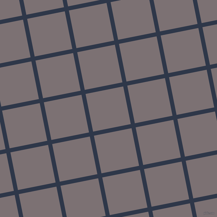 11/101 degree angle diagonal checkered chequered lines, 14 pixel line width, 129 pixel square size, Licorice and Empress plaid checkered seamless tileable