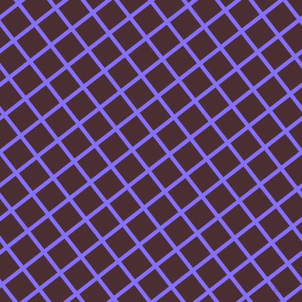 38/128 degree angle diagonal checkered chequered lines, 8 pixel line width, 45 pixel square sizeLight Slate Blue and Cab Sav plaid checkered seamless tileable