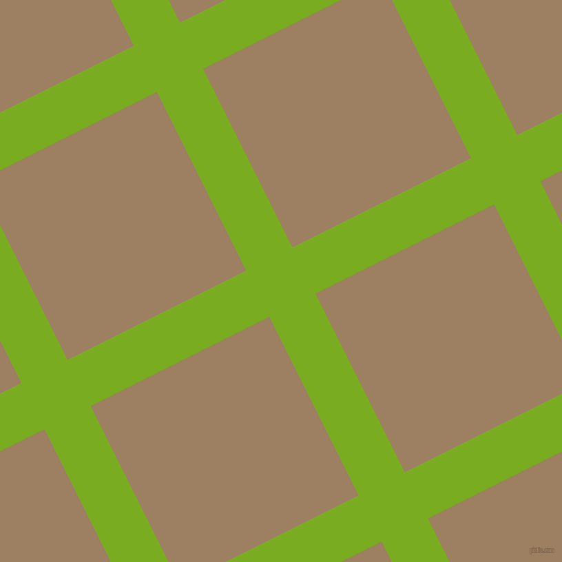 27/117 degree angle diagonal checkered chequered lines, 75 pixel line width, 290 pixel square sizeLima and Sorrell Brown plaid checkered seamless tileable